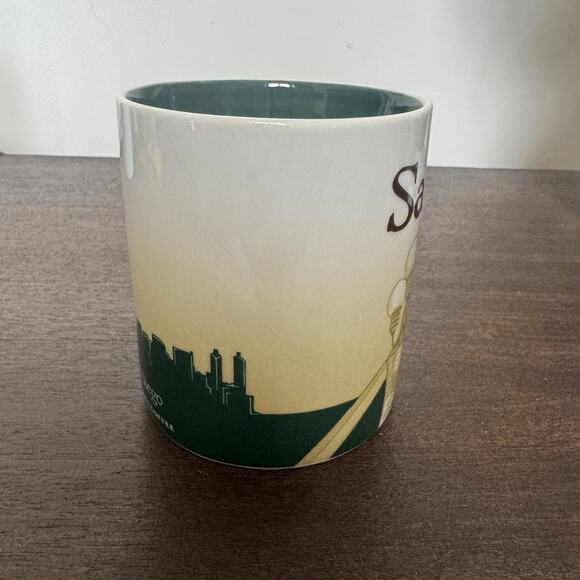 Starbucks Coffee Collectors Series San Diego Mug Cup 16 oz 2012 Beach Gaslamp - Picture 3 of 11